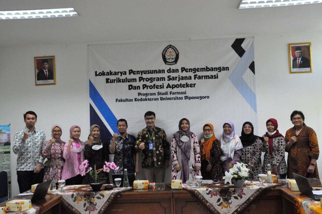 Workshop on Curriculum Preparation and Development of Undergraduate Pharmacy study program and Pharmacy Profession