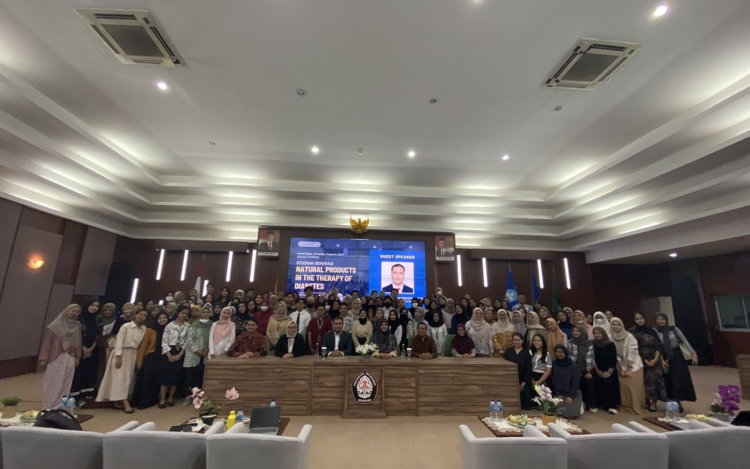 Prodi Farmasi FK Undip menyelenggarakan World Class Univeristy Program 2024: Adjunct Professor Bersama Assist. Prof. Muhammad Ajmal Shah, Ph.D